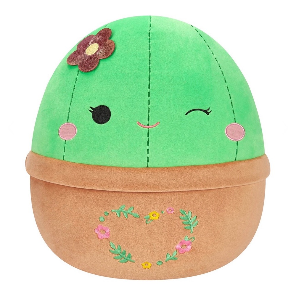 NWT- Squishmallows 16" Shadi Cactus in Pot.